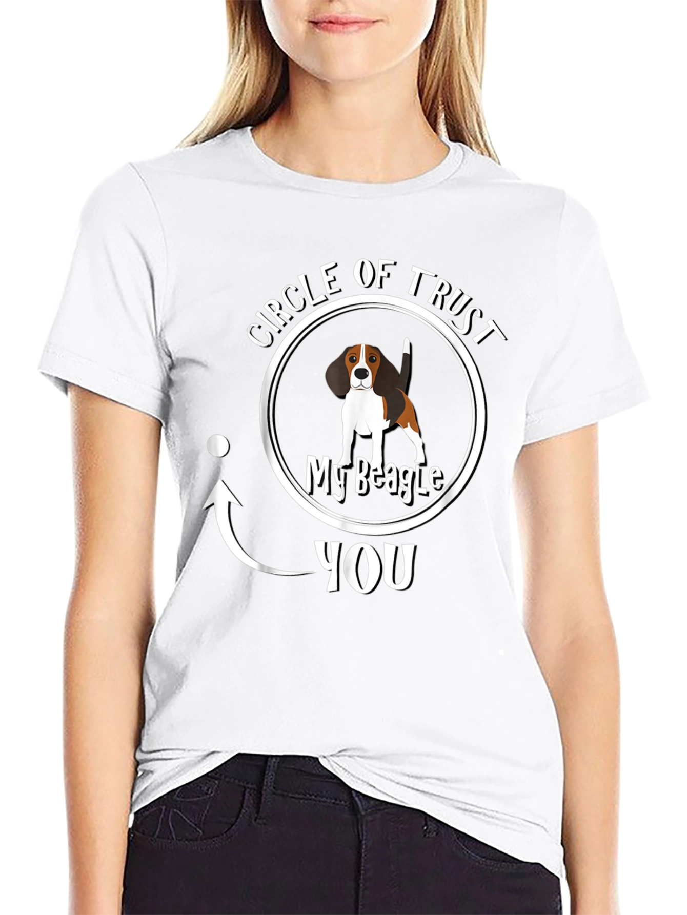 Circle of Trust Beagle T-Shirt – Funny Dog Lover Tee