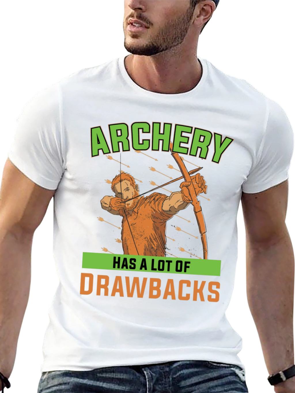 Archery Drawbacks Graphic T-Shirt