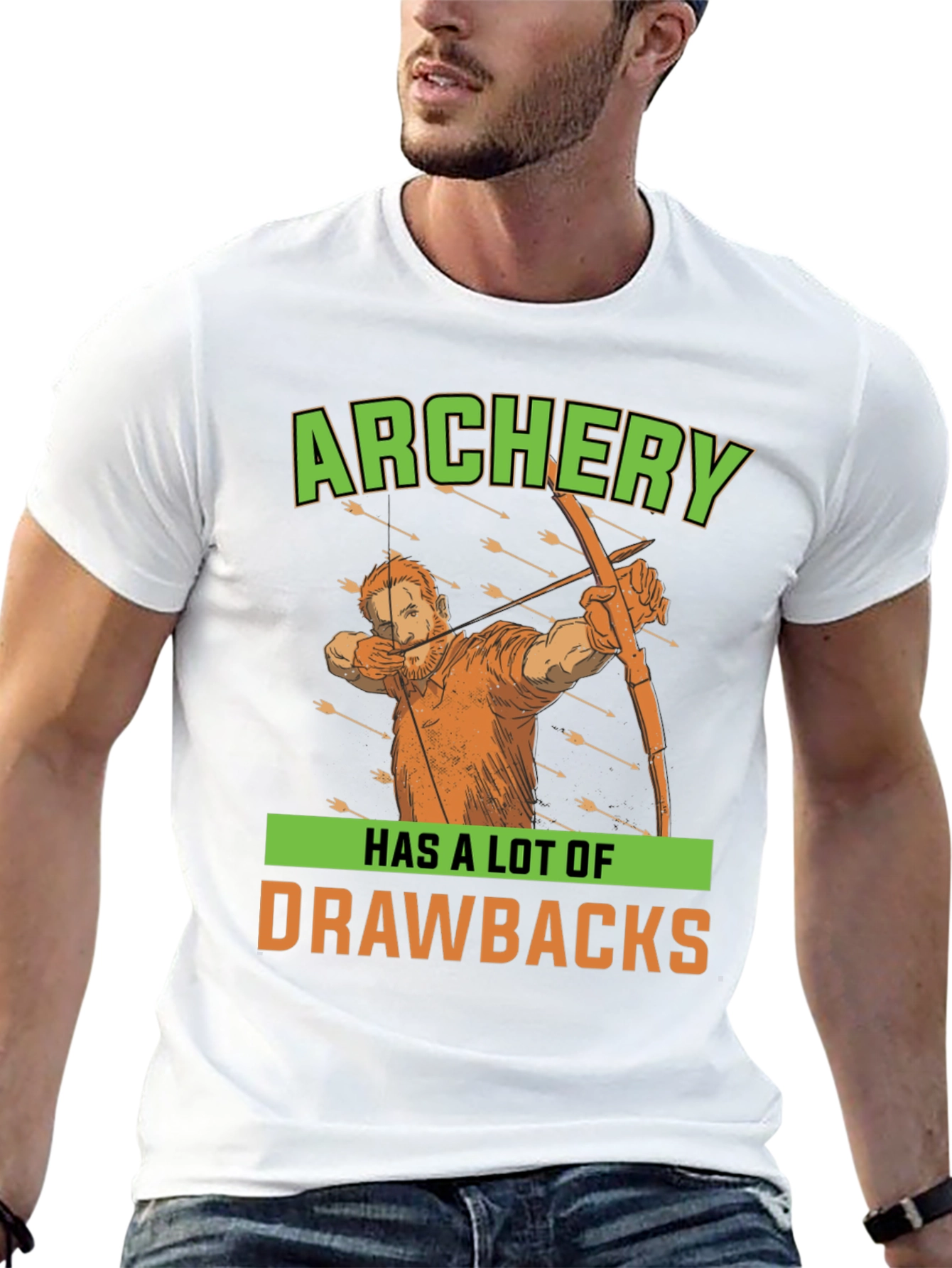 Archery Drawbacks Graphic T-Shirt