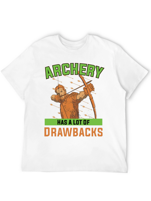 Archery Drawbacks Graphic T-Shirt