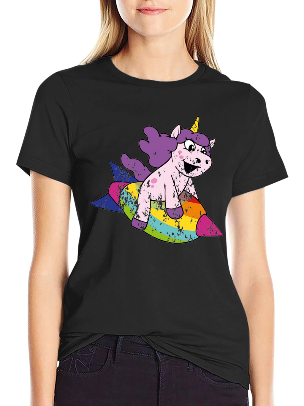 Unicorn Rocket T-Shirt