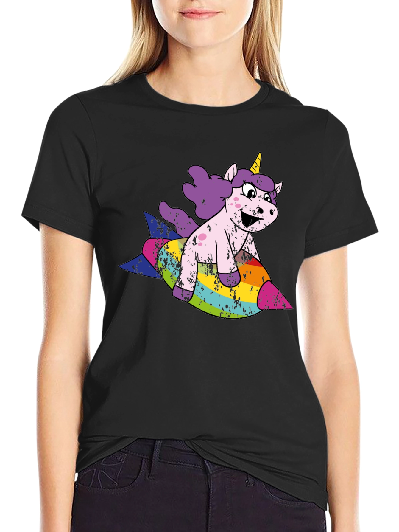 Unicorn Rocket T-Shirt