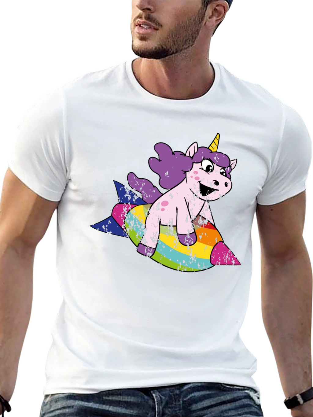 Unicorn Rocket T-Shirt