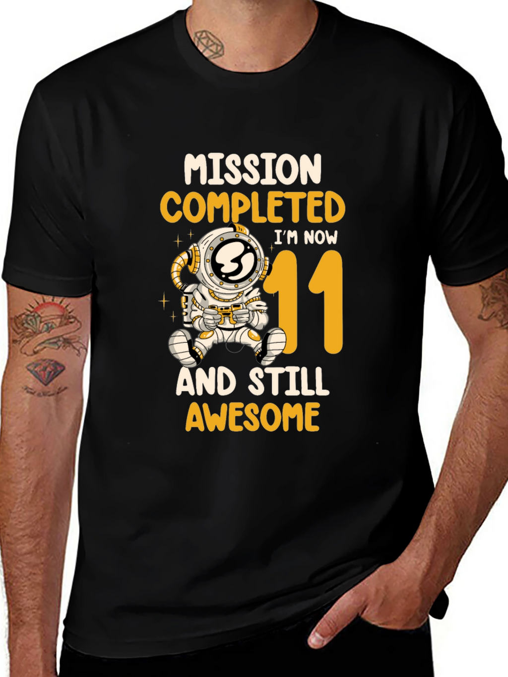 Mission Completed 11th Birthday T-Shirt