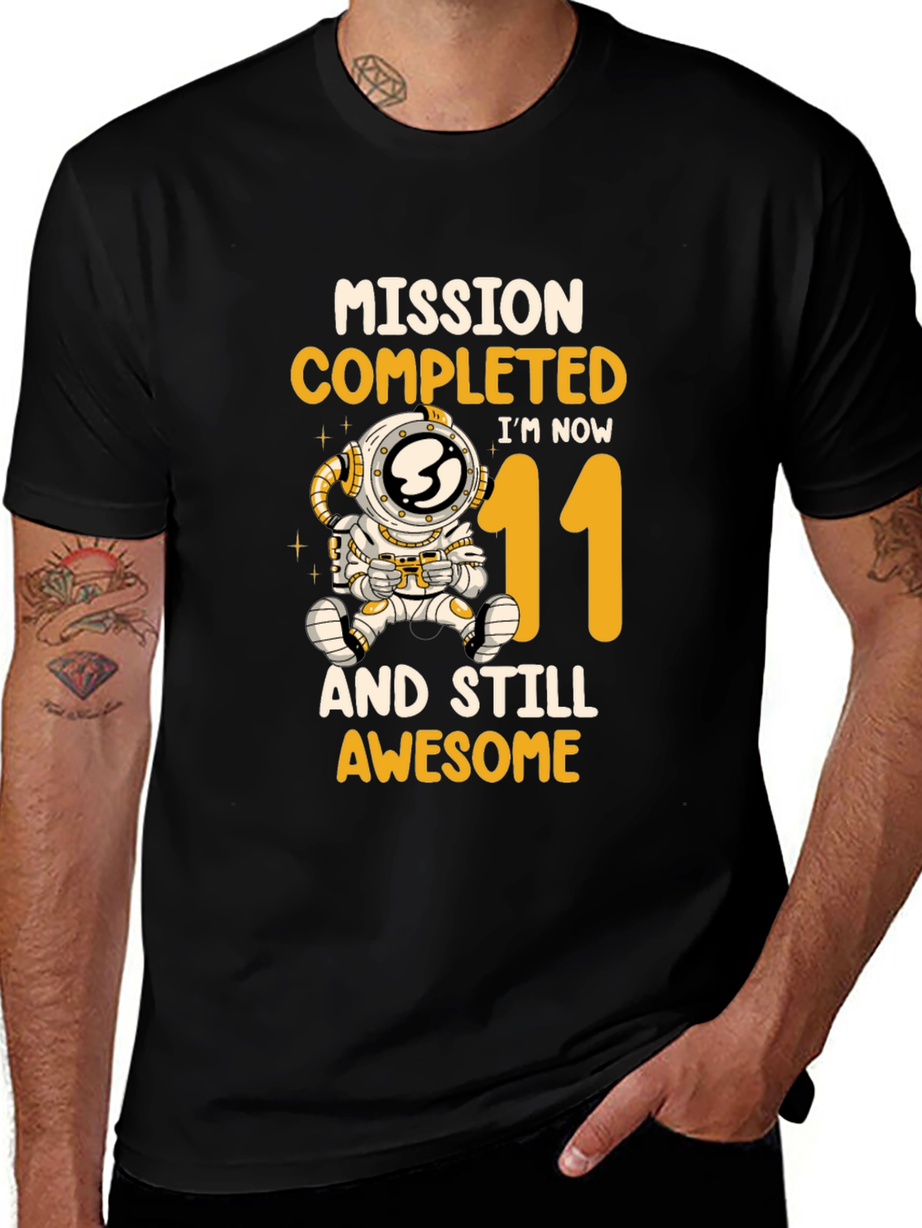 Mission Completed 11th Birthday T-Shirt
