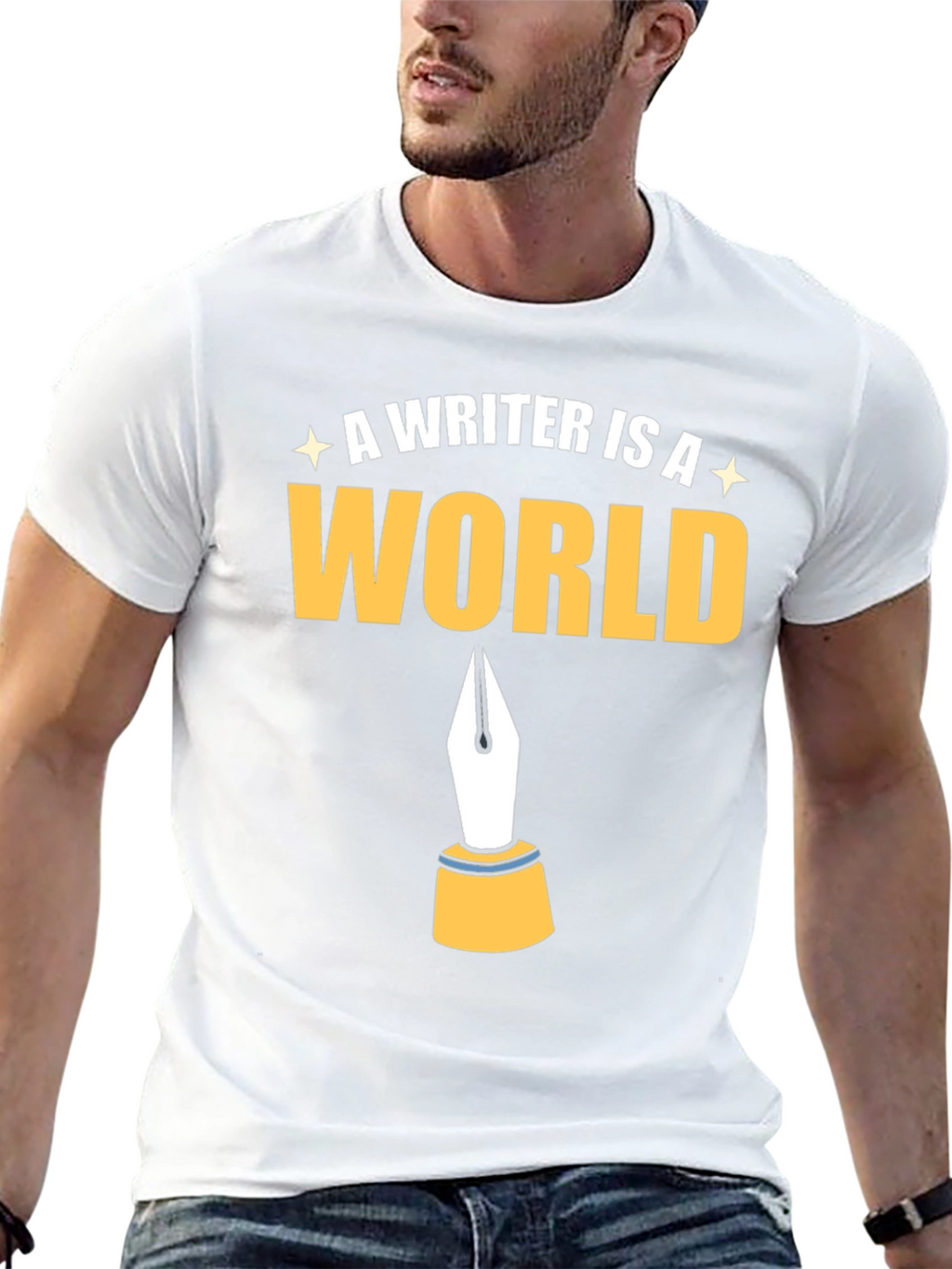 A Writer Is A World Graphic T-Shirt