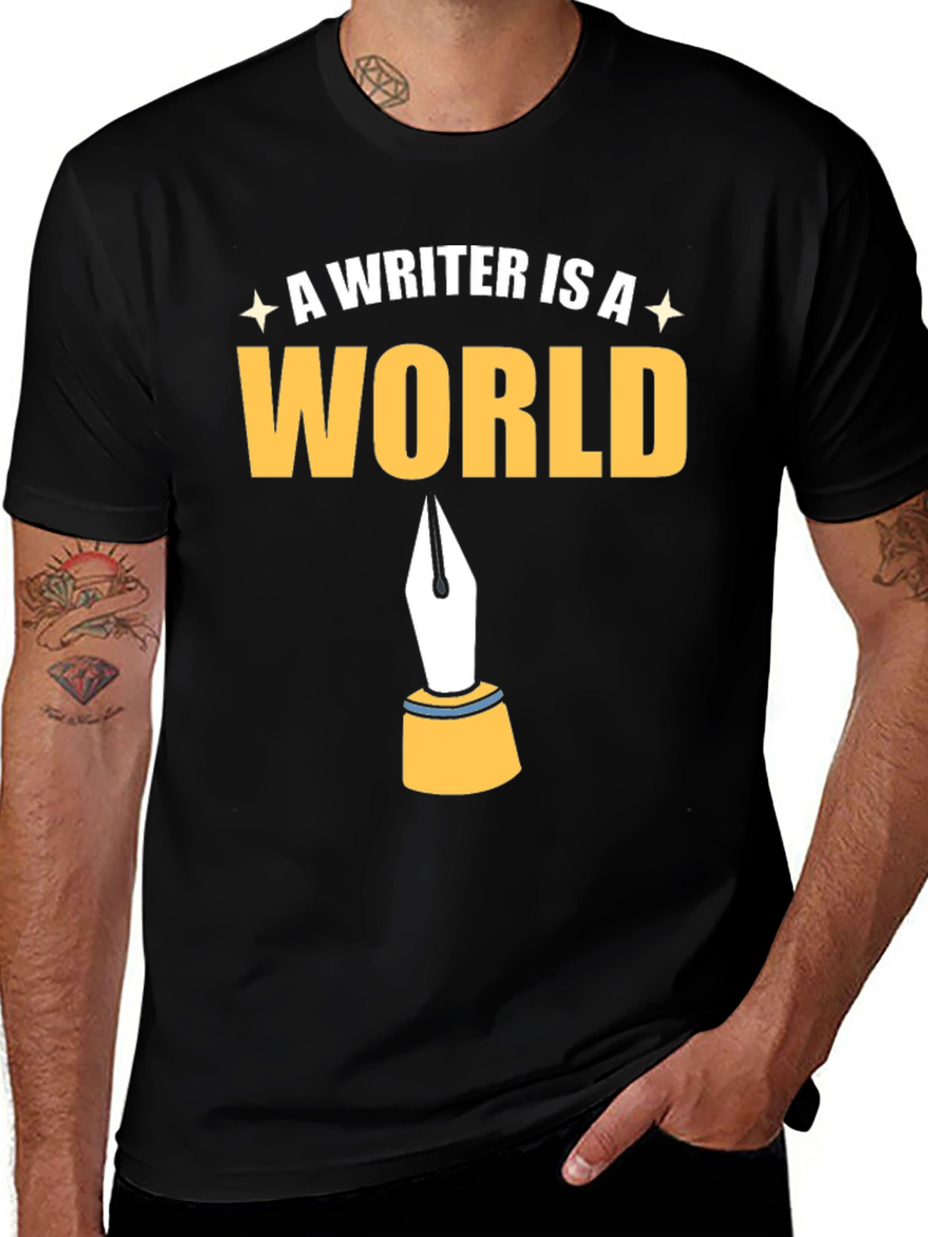 A Writer Is A World Graphic T-Shirt