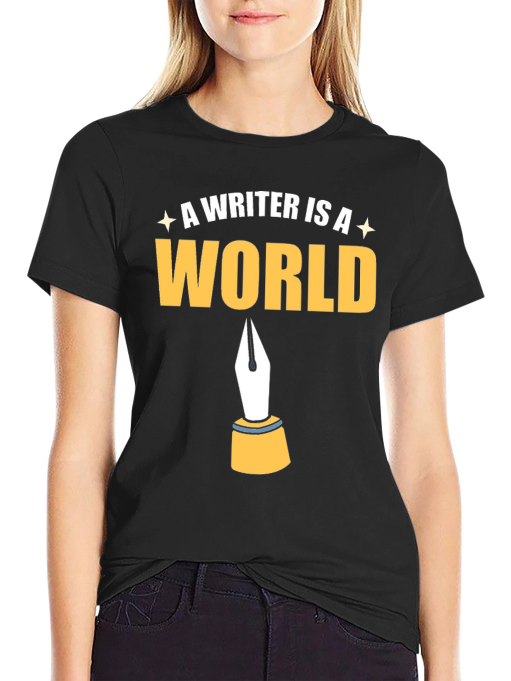 A Writer Is A World Graphic T-Shirt