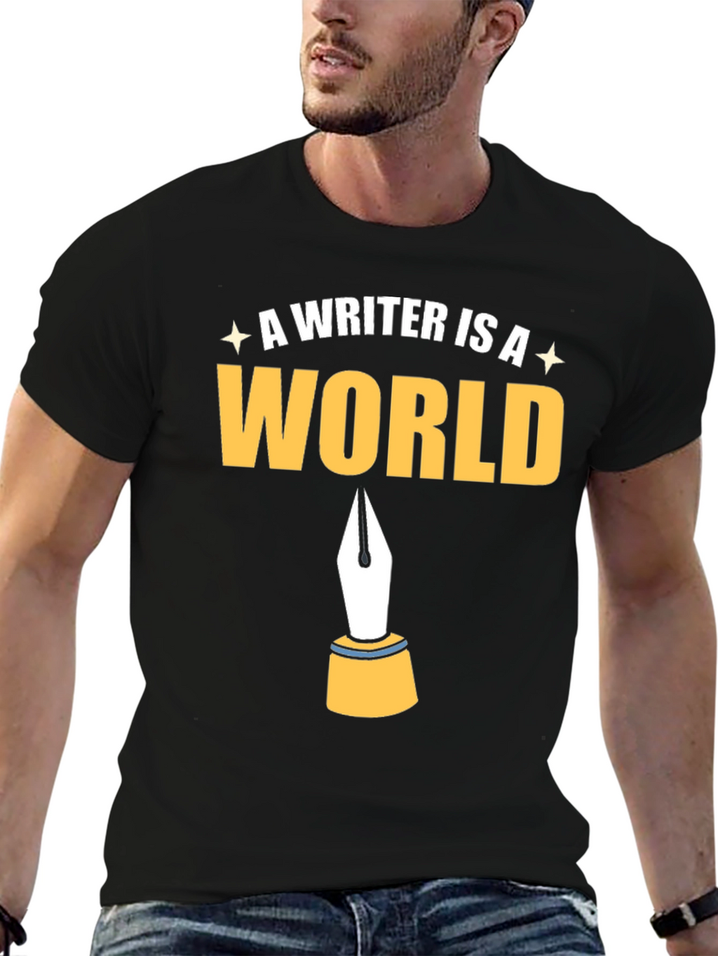 A Writer Is A World Graphic T-Shirt