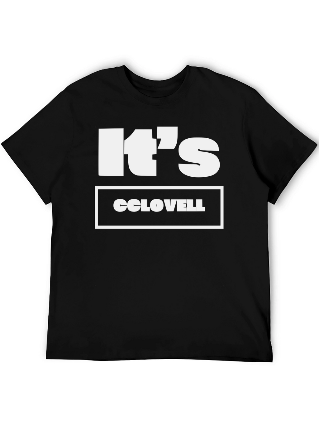 Its CCLOVELL T-Shirt - Trendy Graphic Tee