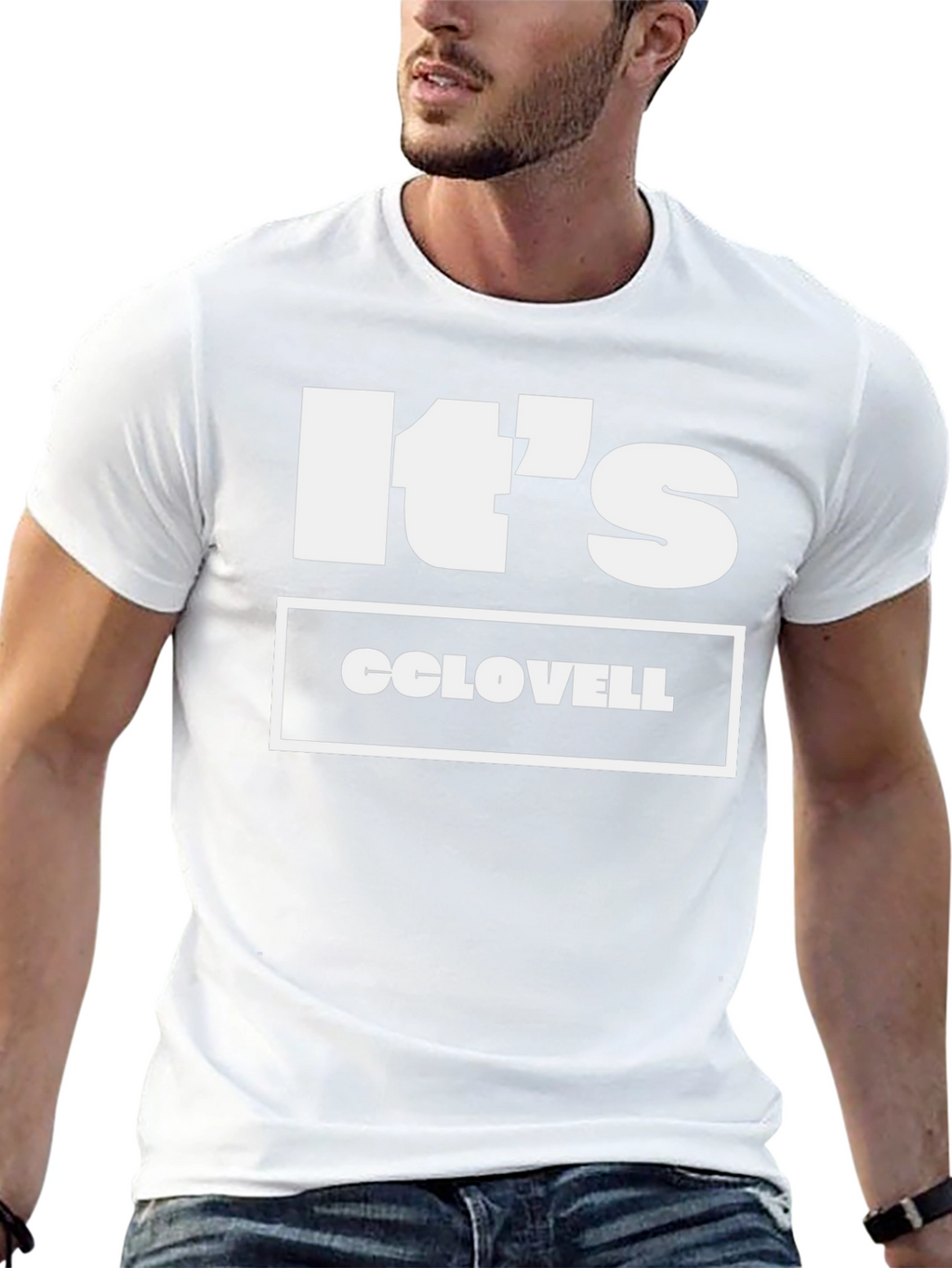 Its CCLOVELL T-Shirt - Trendy Graphic Tee