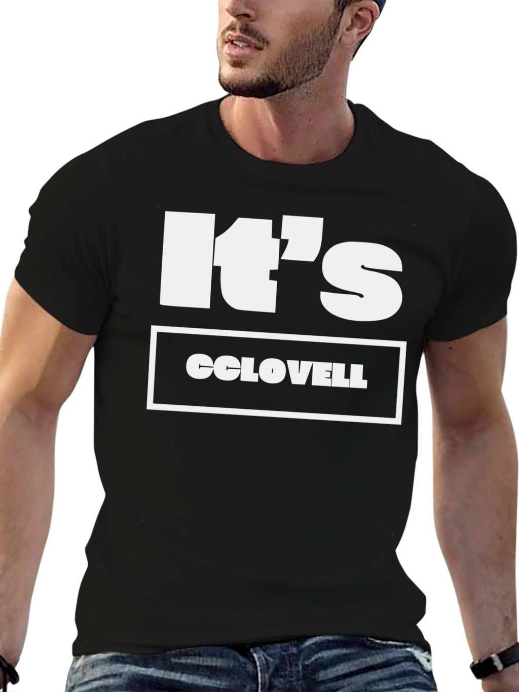 Its CCLOVELL T-Shirt - Trendy Graphic Tee