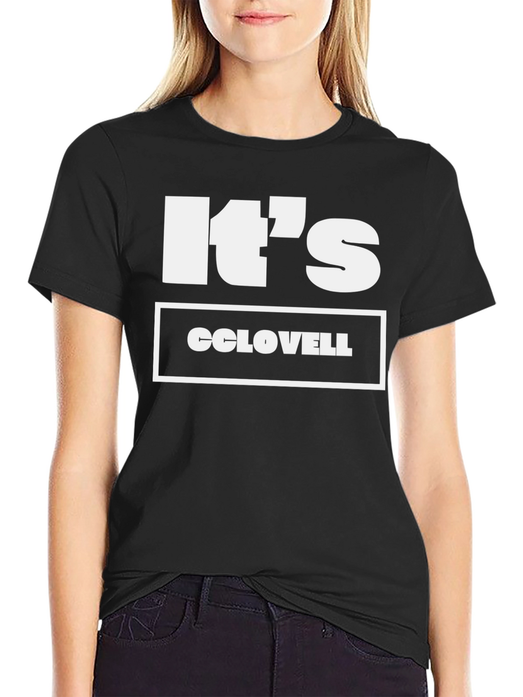 Its CCLOVELL T-Shirt - Trendy Graphic Tee