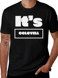 Its CCLOVELL T-Shirt - Trendy Graphic Tee