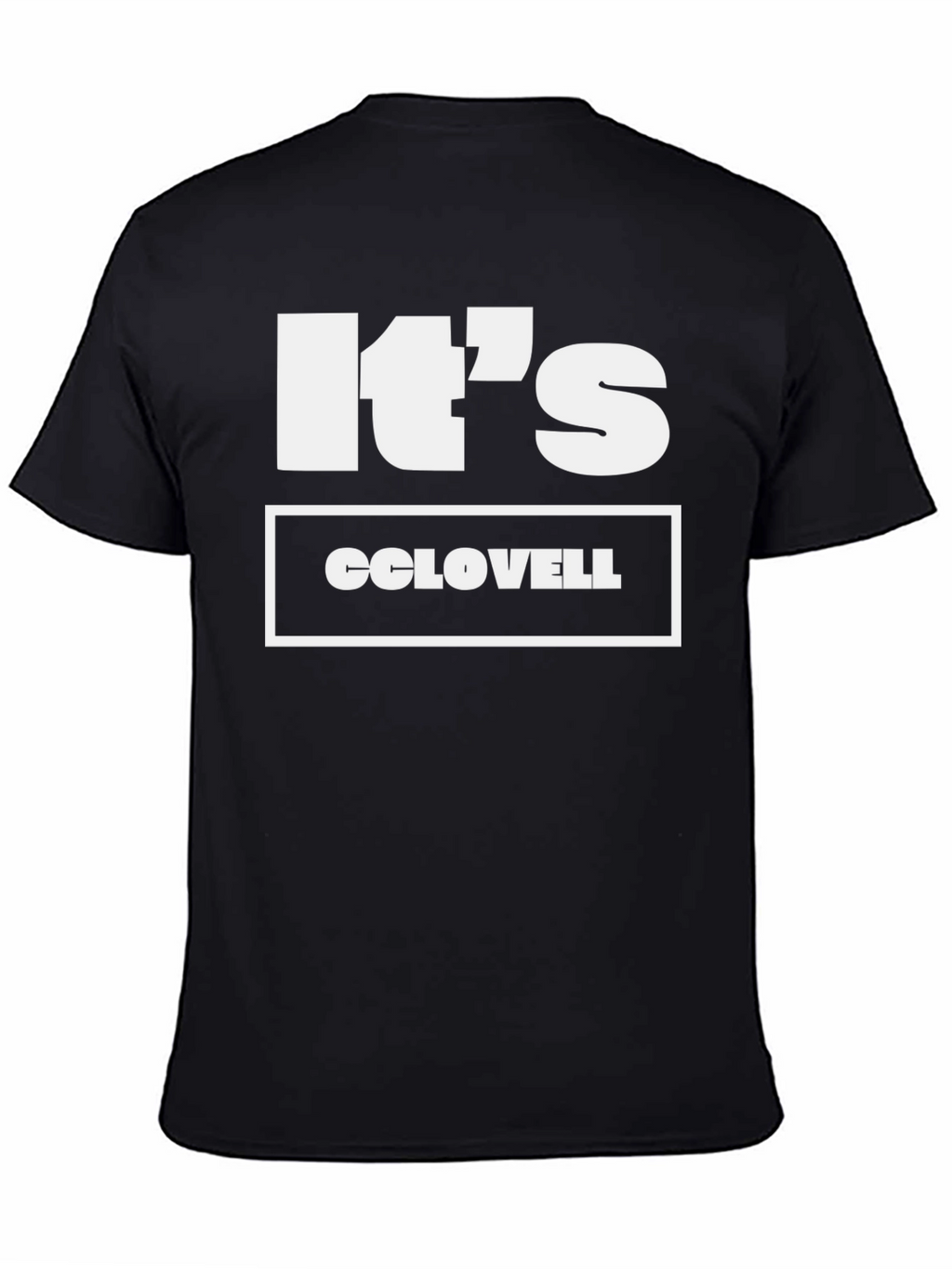Its CCLOVELL T-Shirt - Trendy Graphic Tee