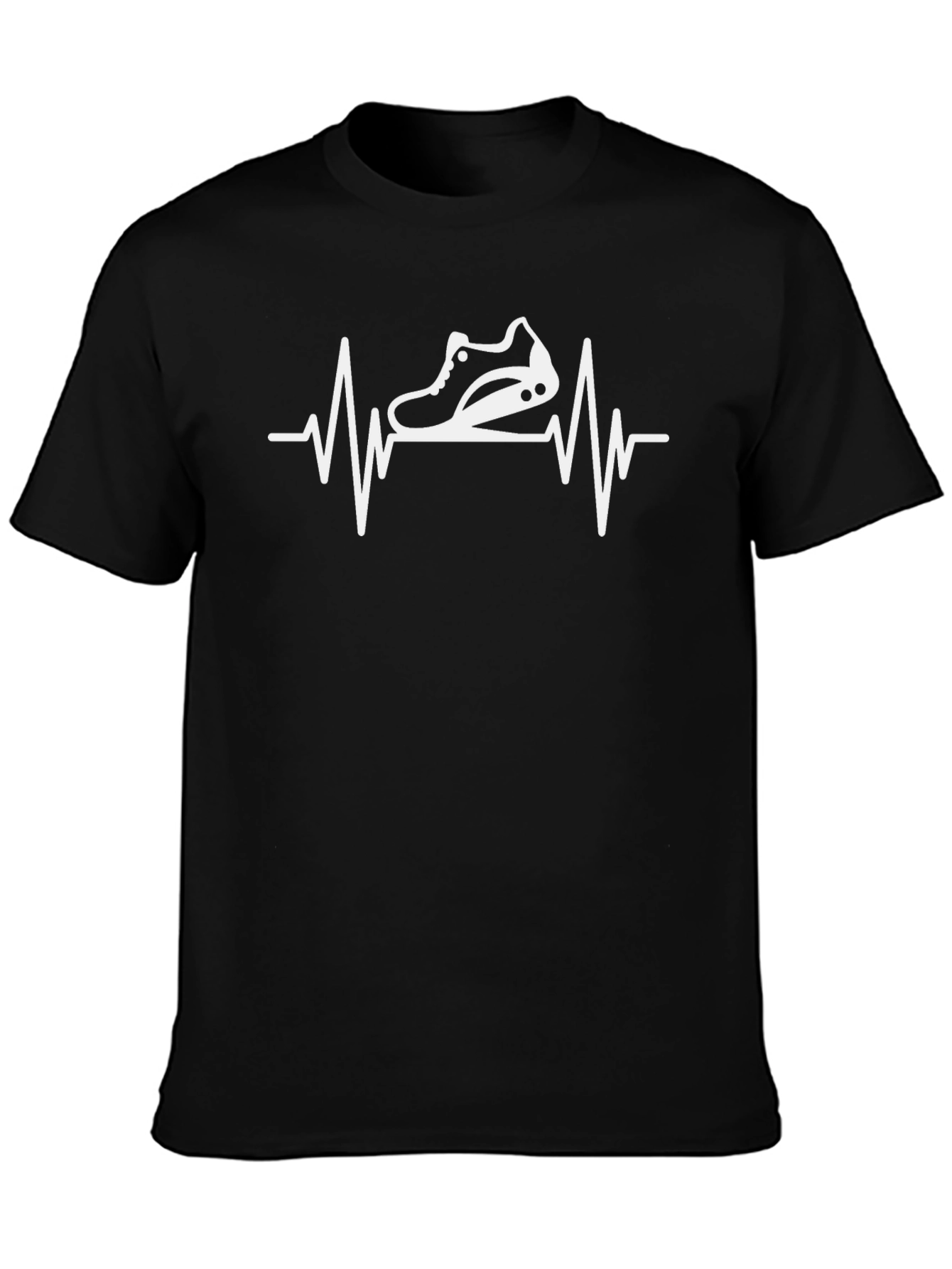 Running Heartbeat Tee - Cardio Enthusiast Shirt