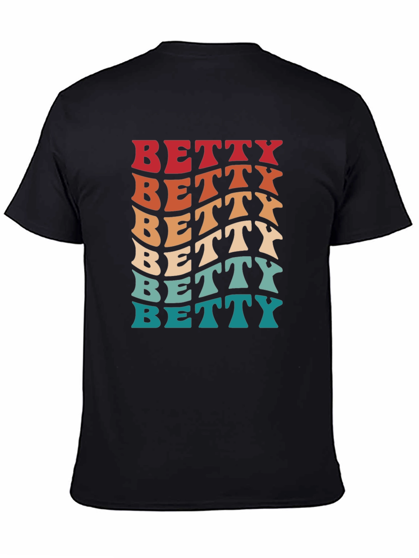 Retro Betty T-Shirt - Groovy Name Tee