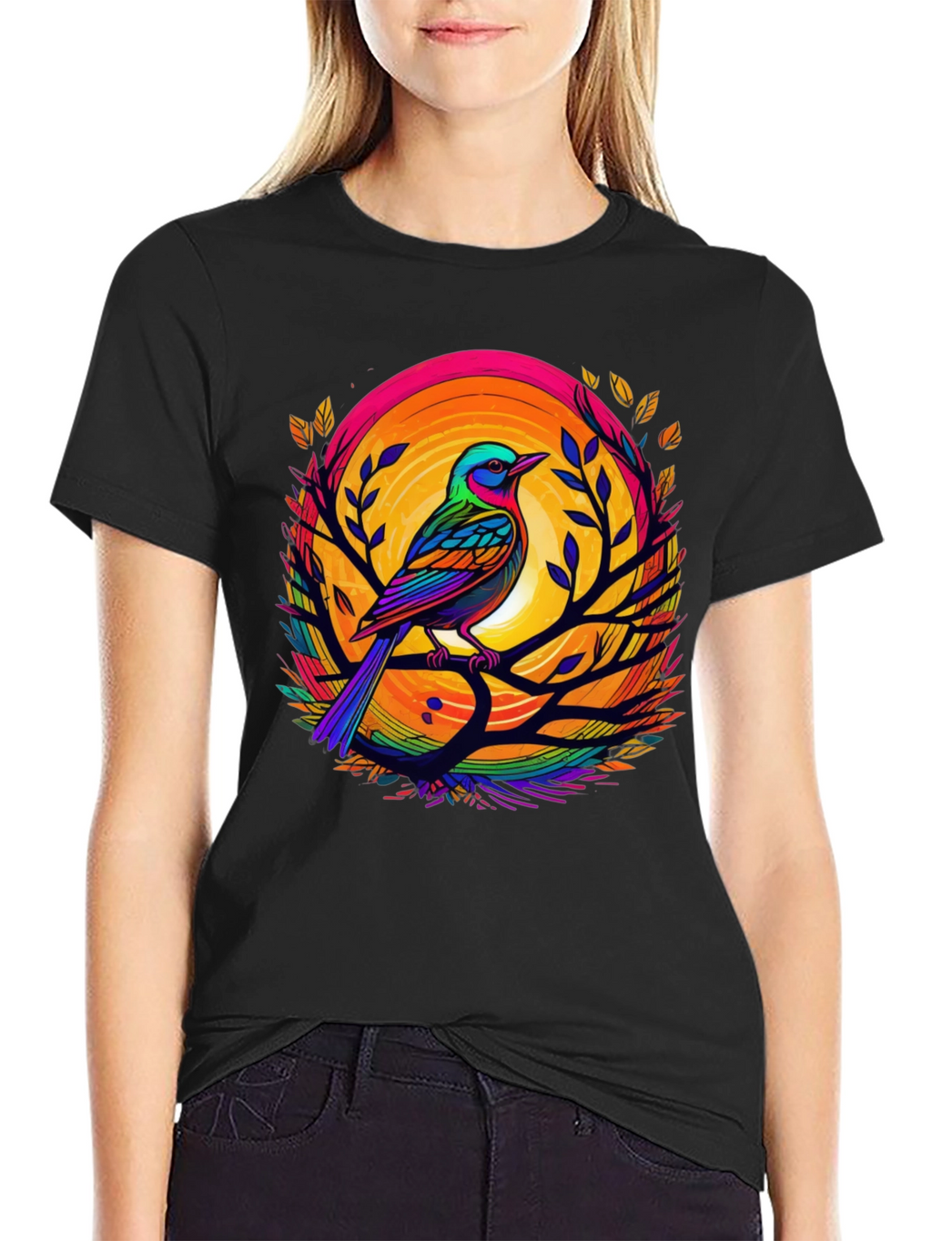 Rainbow Bird T-Shirt