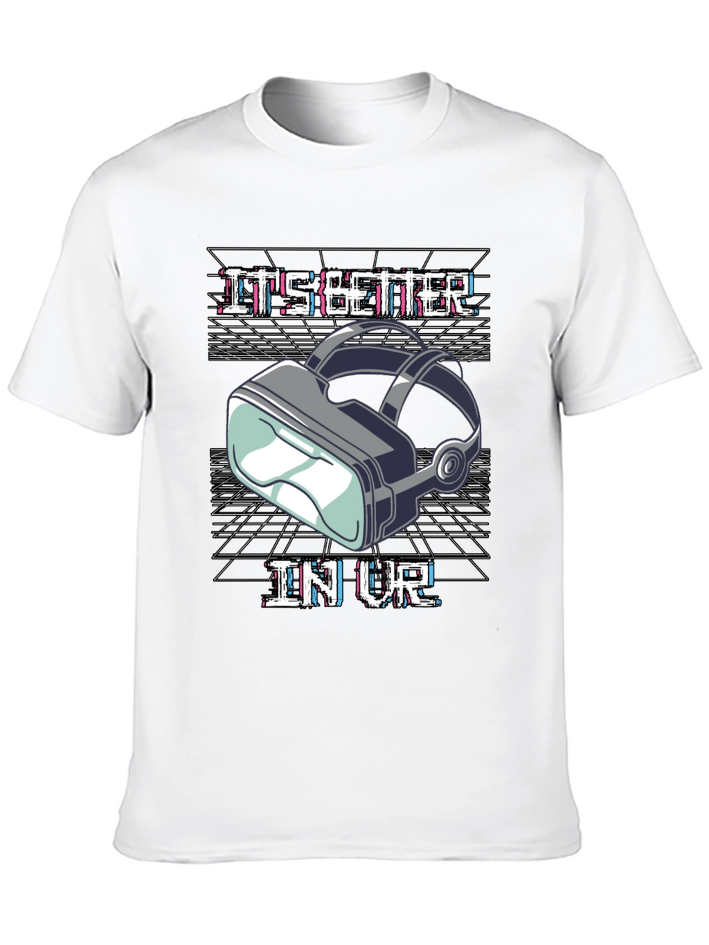 Its Better in VR Black Graphic Tee