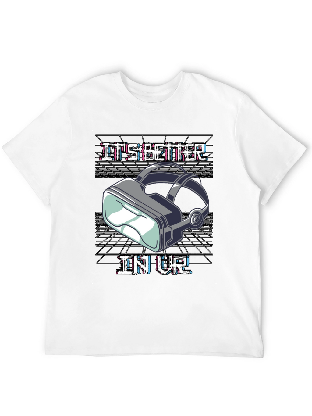 Its Better in VR Black Graphic Tee