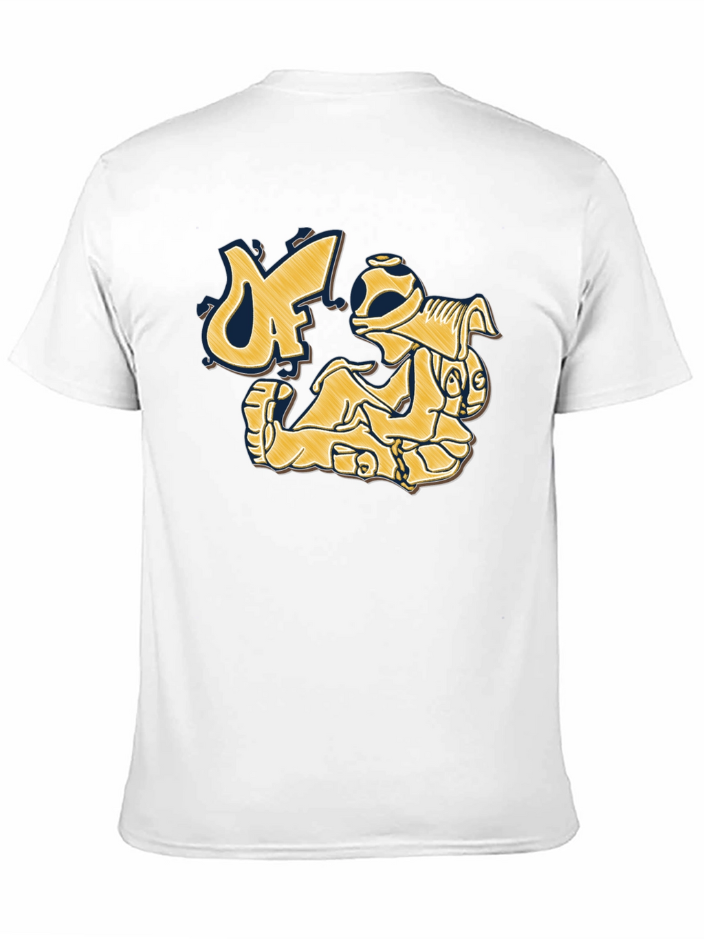 Graphic Print Crew Neck T-Shirt