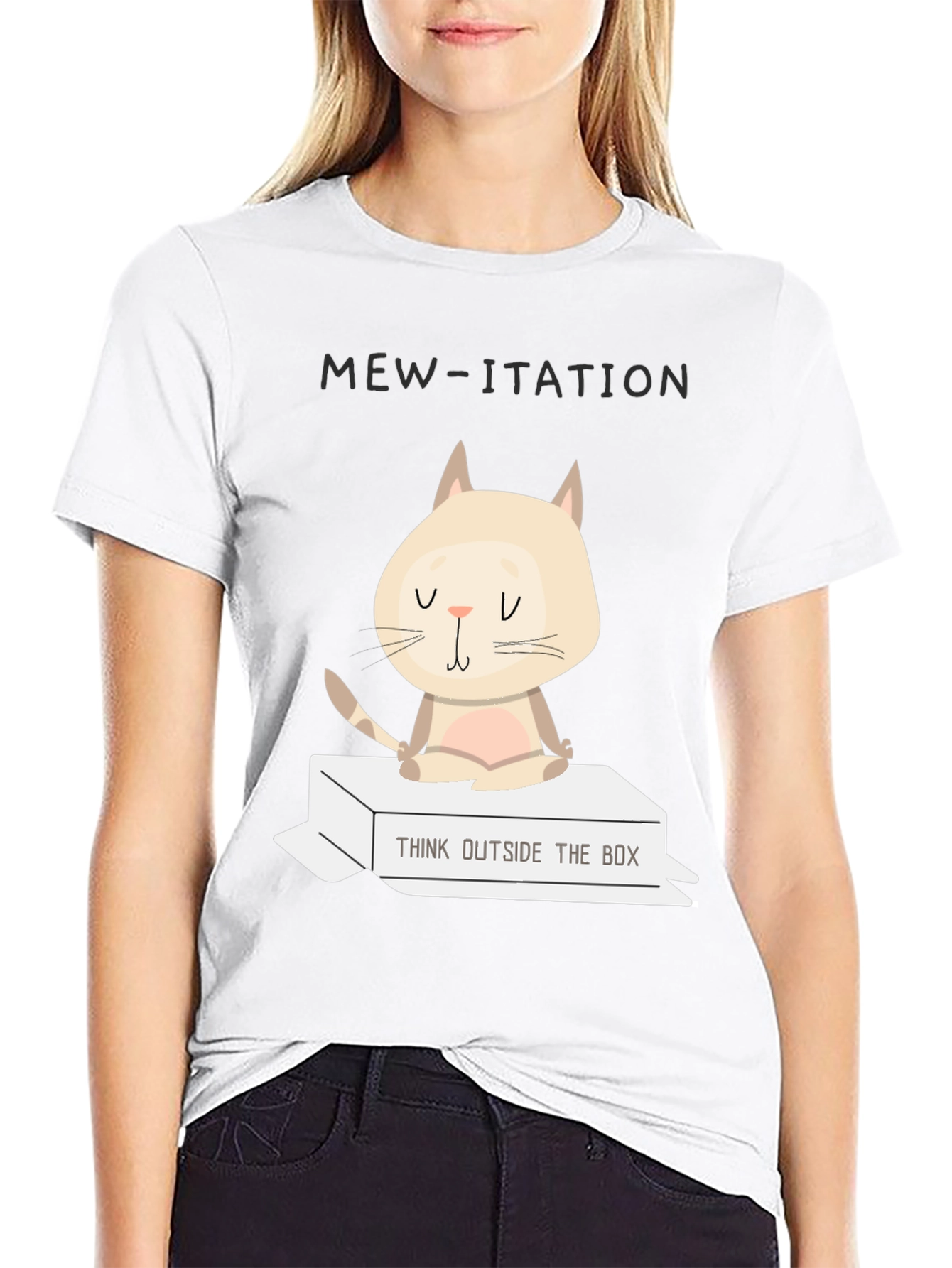 Mew-itation Cat T-Shirt - Think Outside the Box