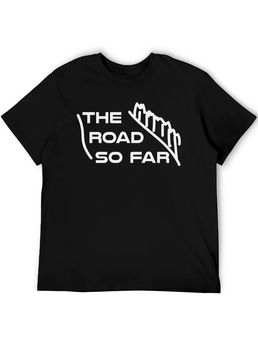 The Road So Far Black T-Shirt