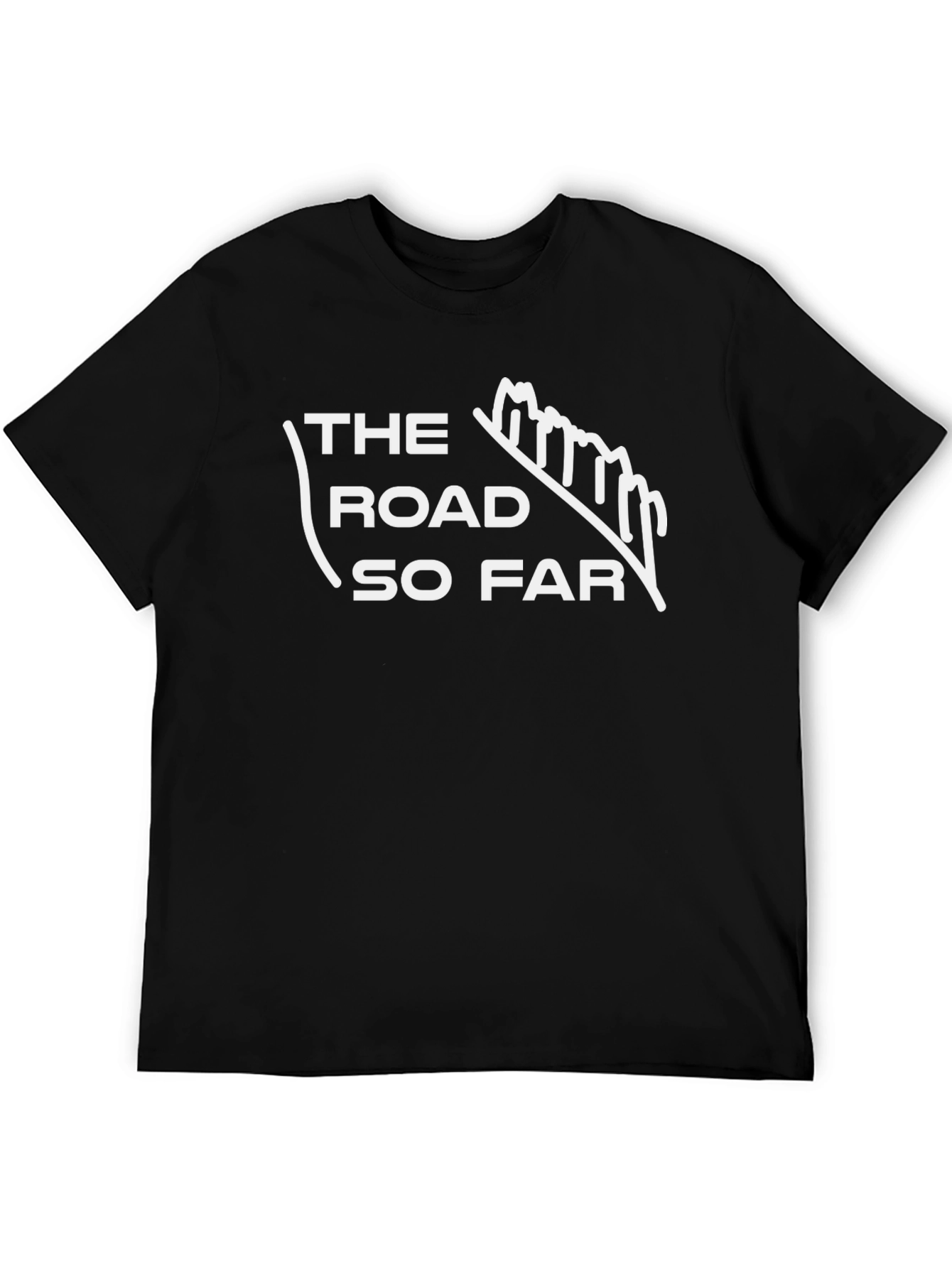 The Road So Far Black T-Shirt