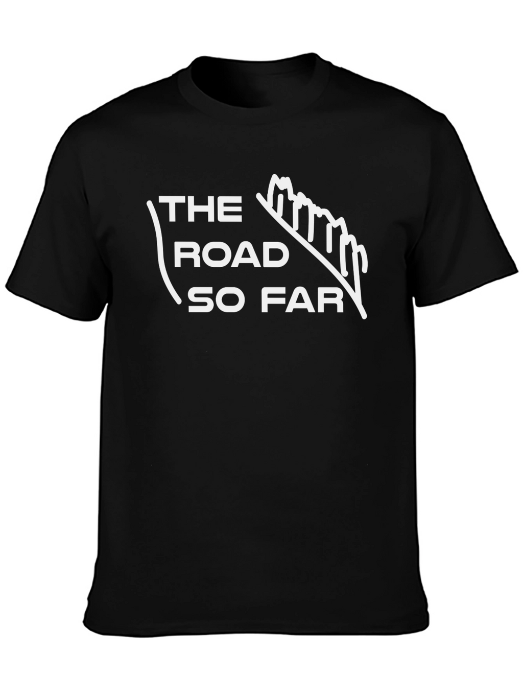 The Road So Far Black T-Shirt