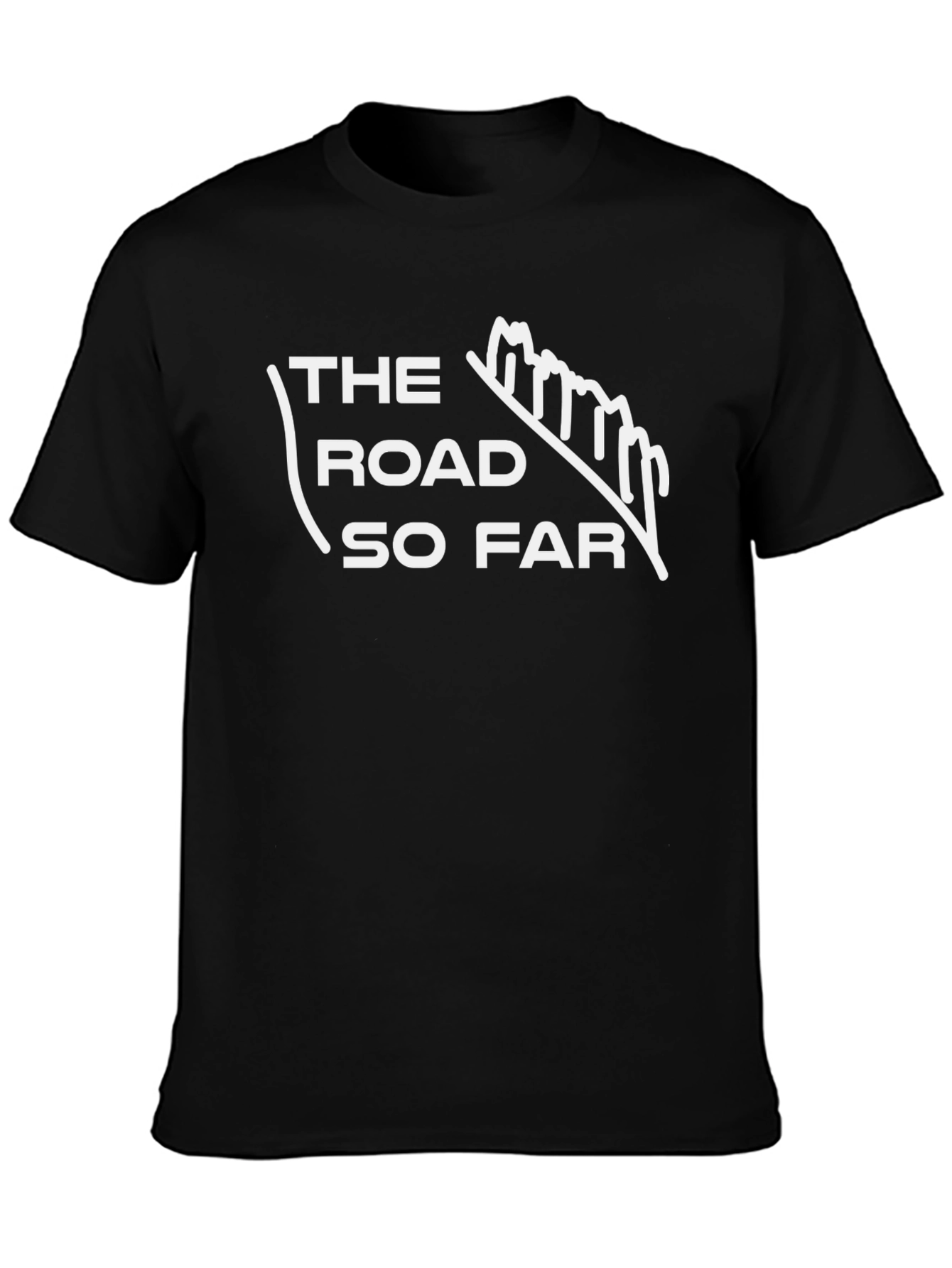 The Road So Far Black T-Shirt