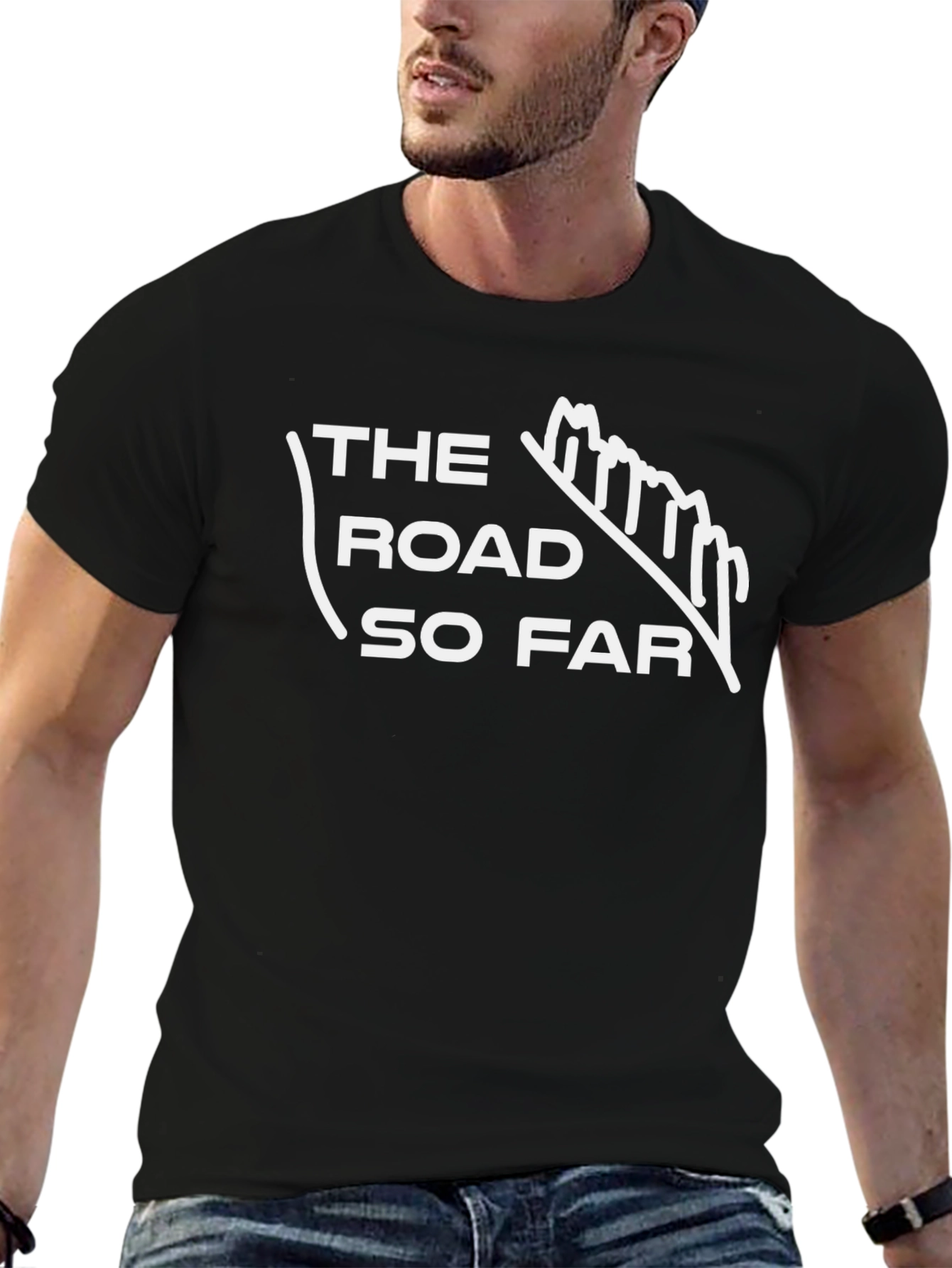 The Road So Far Black T-Shirt