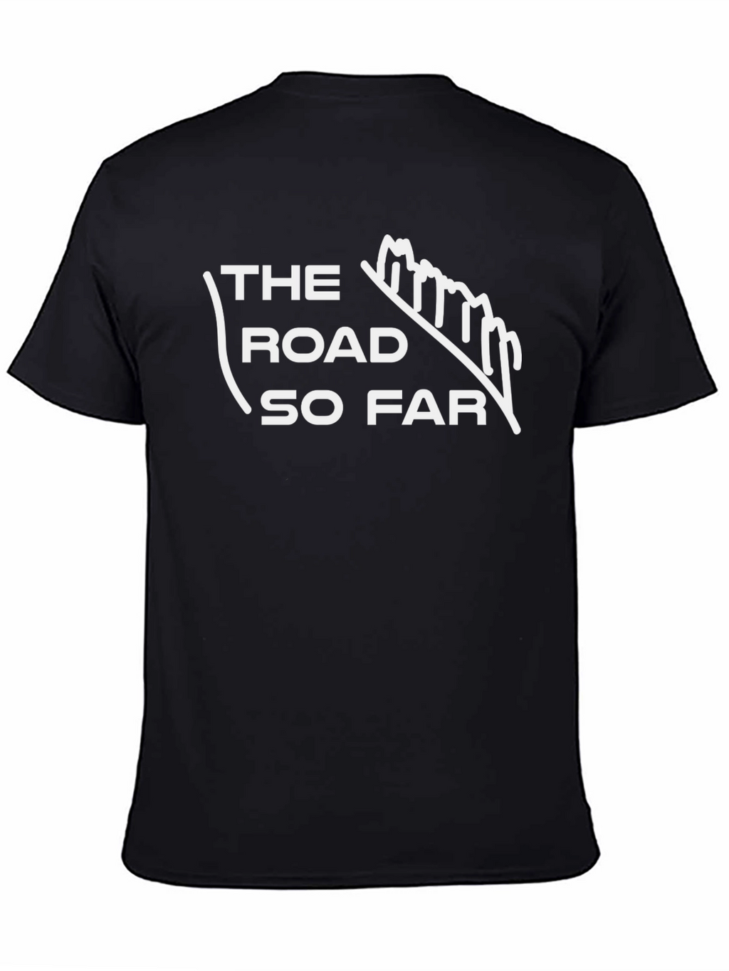 The Road So Far Black T-Shirt
