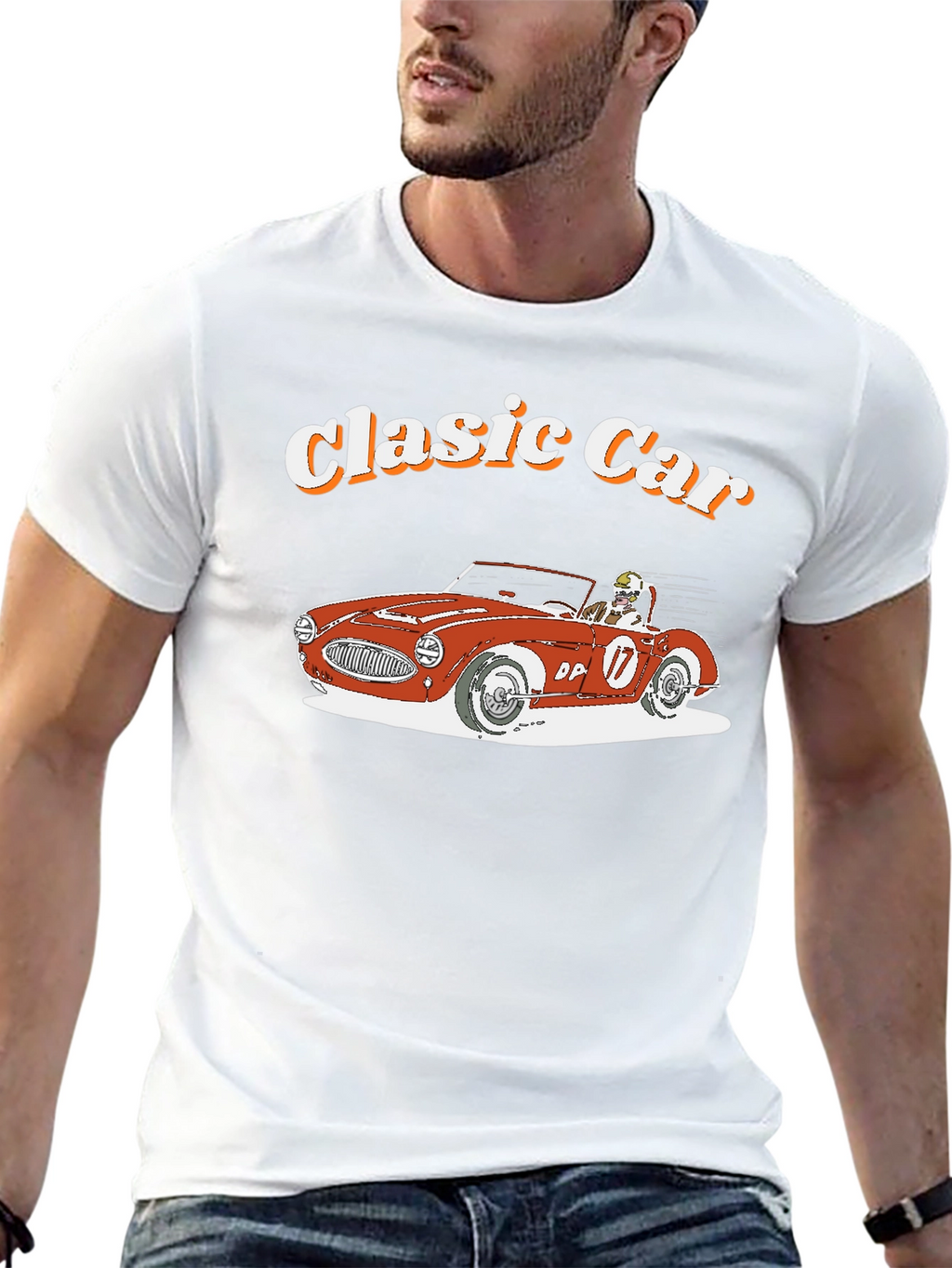 Classic Car Graphic T-Shirt