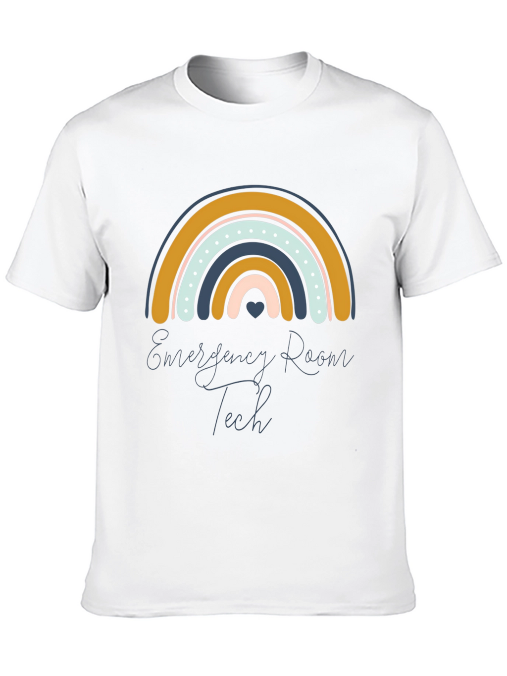 Emergency Room Tech Rainbow T-Shirt