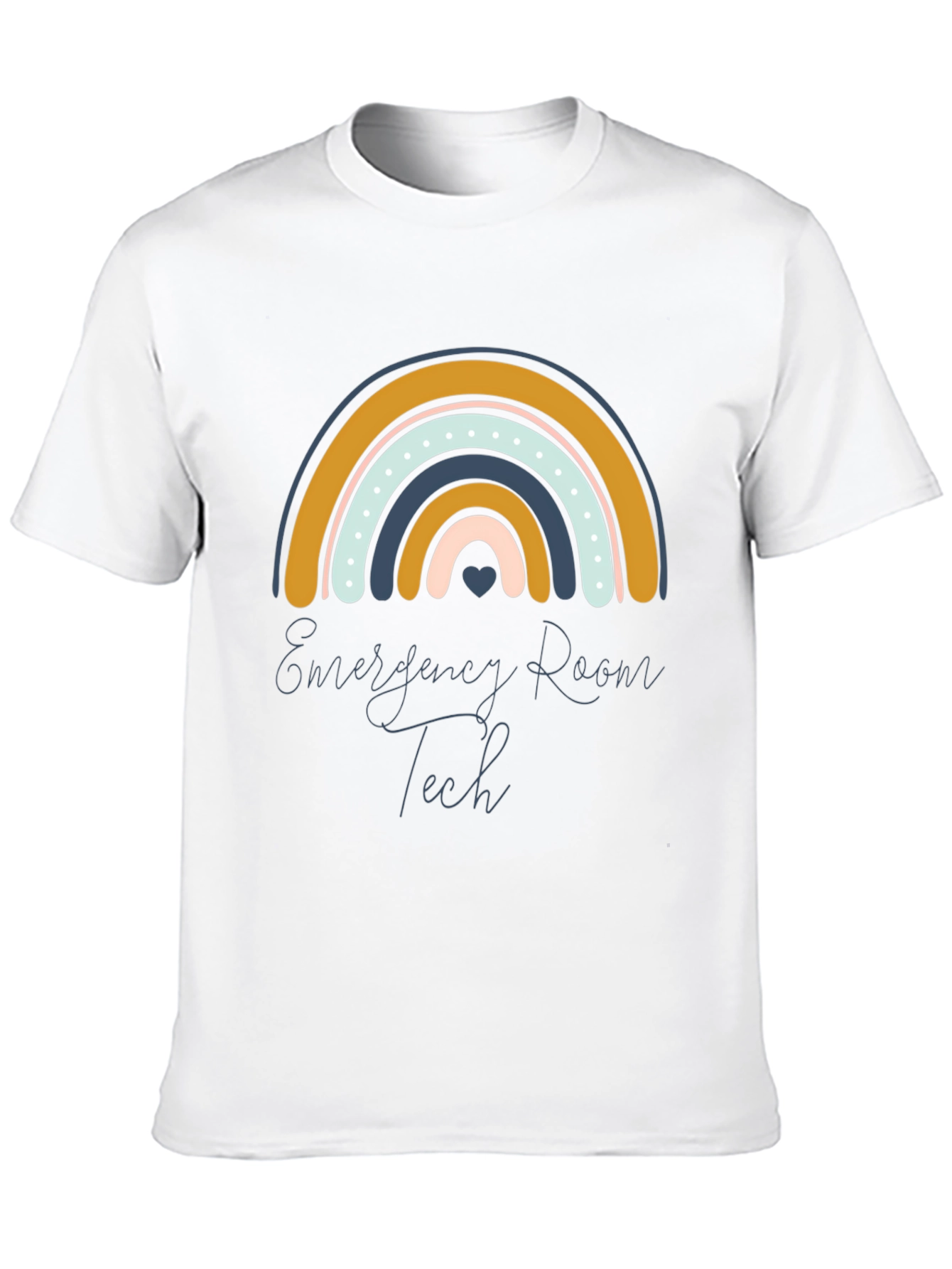 Emergency Room Tech Rainbow T-Shirt