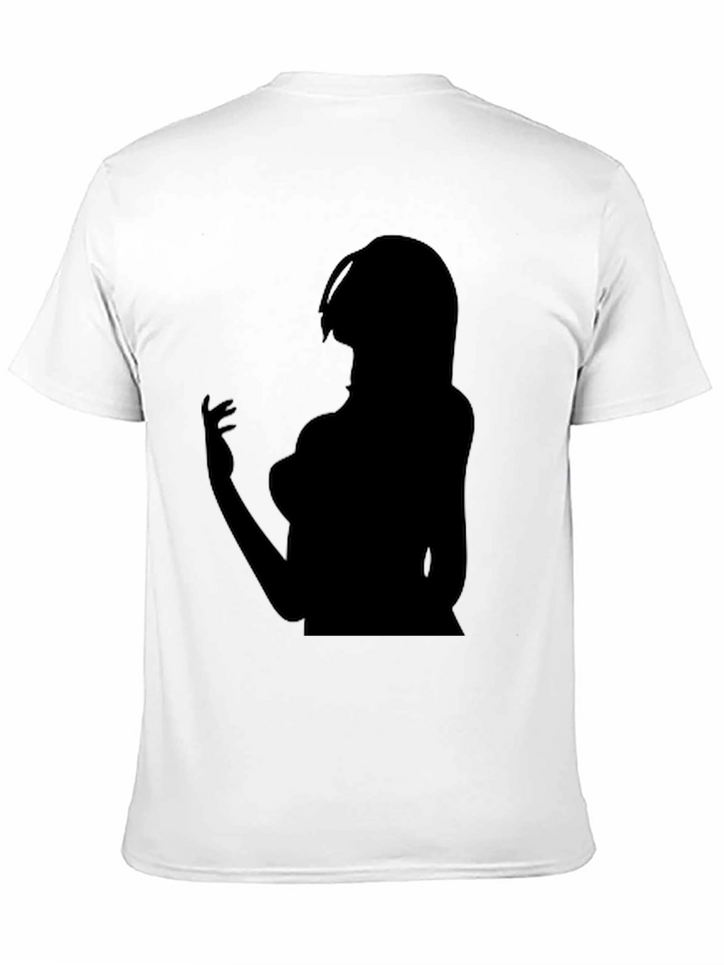 Silhouette Graphic Tee - Edgy Black T-Shirt