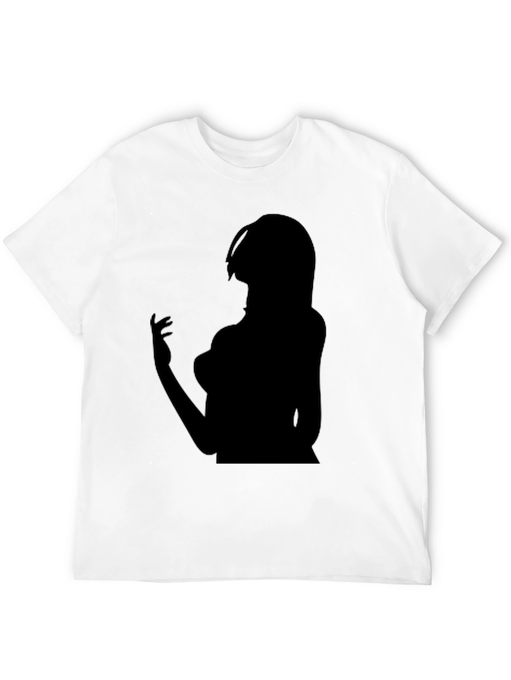 Silhouette Graphic Tee - Edgy Black T-Shirt