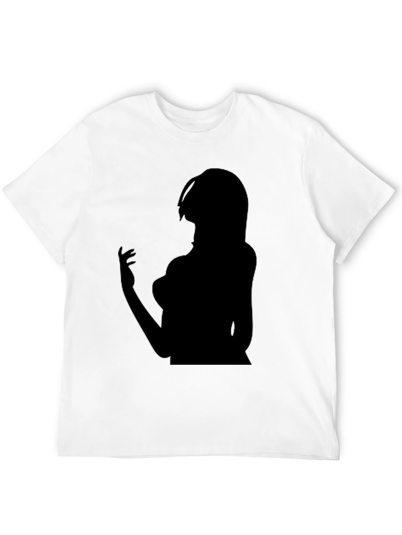 Silhouette Graphic Tee - Edgy Black T-Shirt