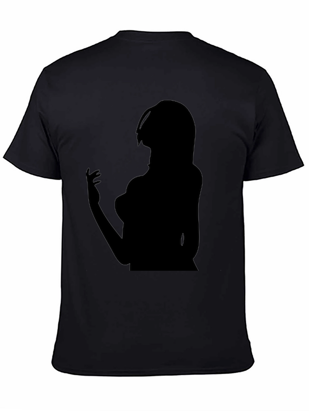 Silhouette Graphic Tee - Edgy Black T-Shirt