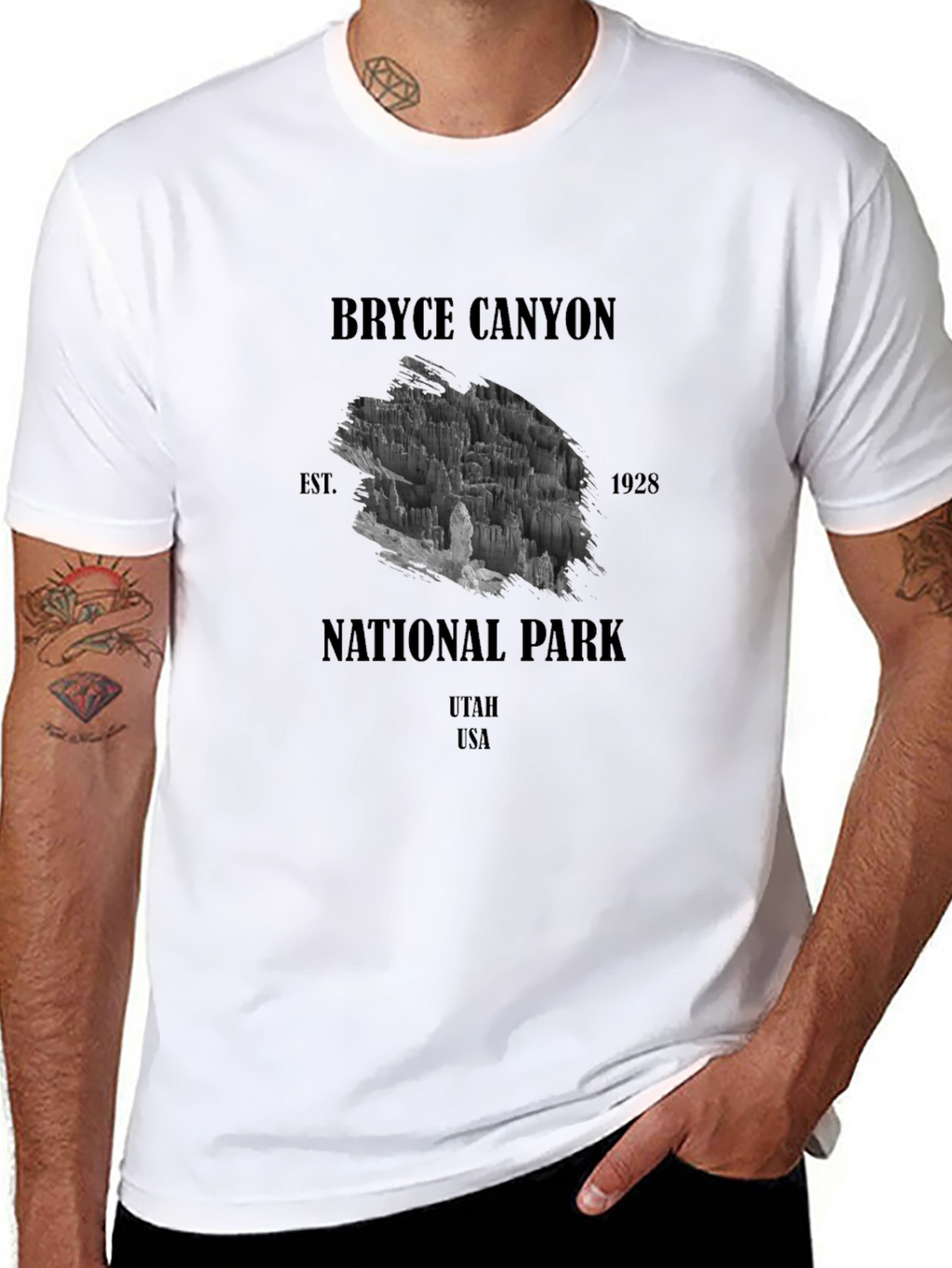 Bryce Canyon National Park T-Shirt - Black