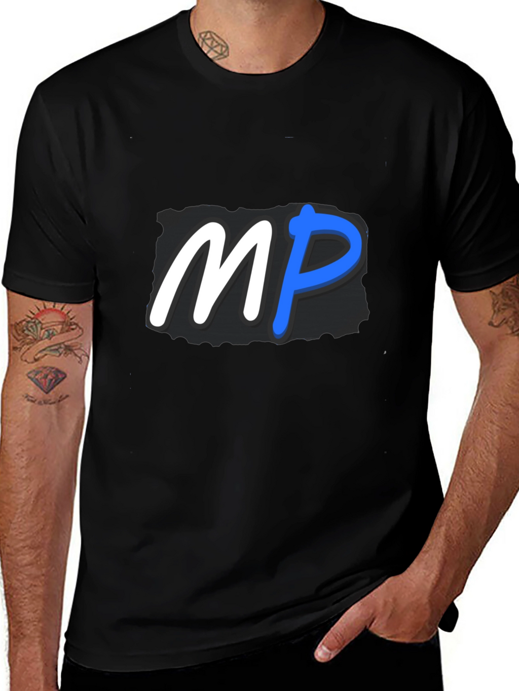 MP Logo Black T-Shirt