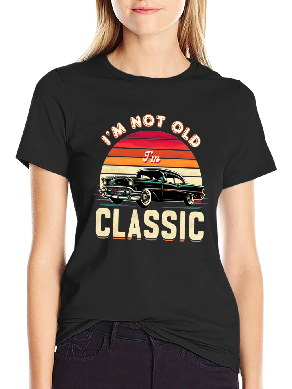 Im Not Old Im Classic Black T-Shirt