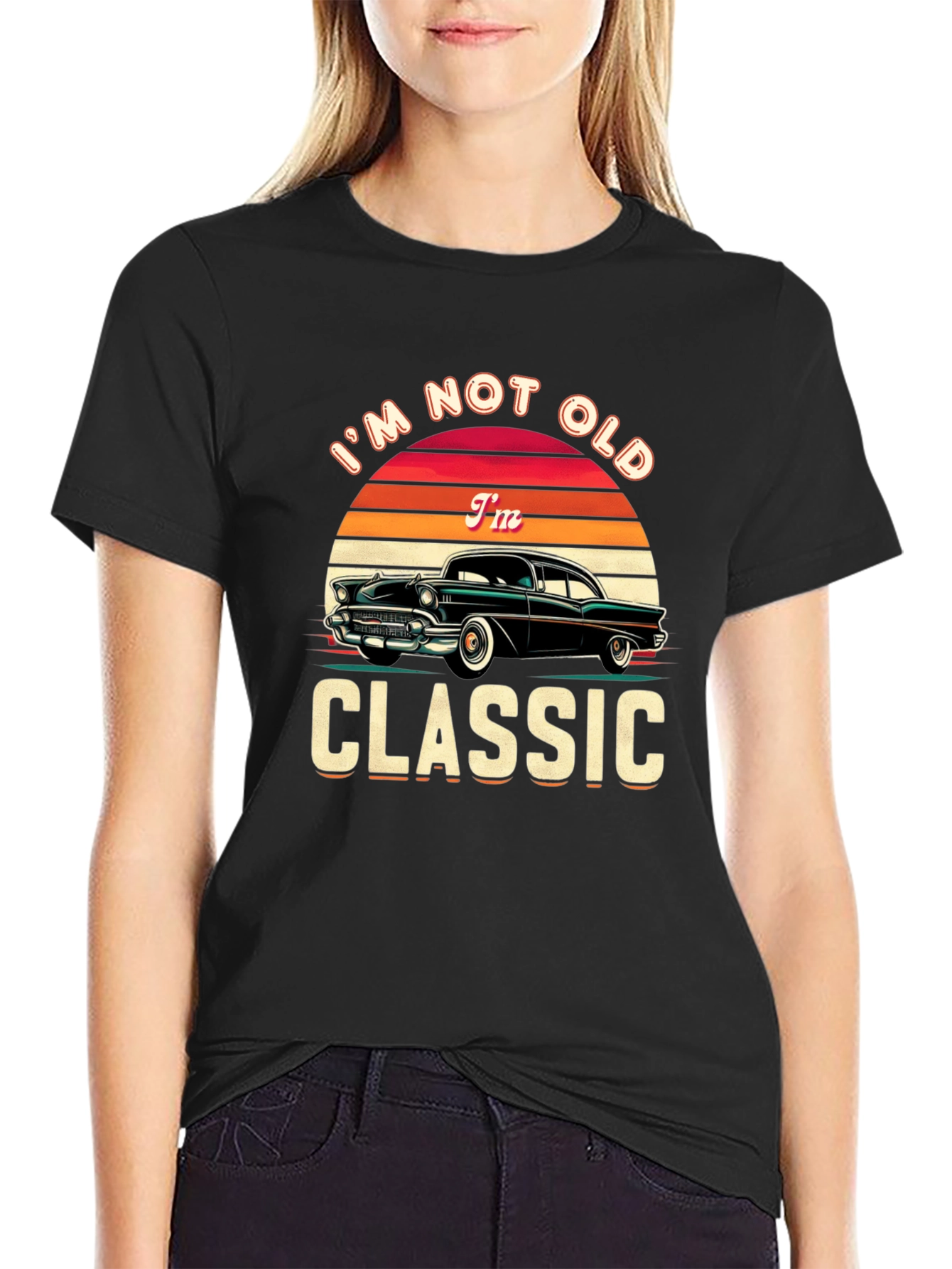 Im Not Old Im Classic Black T-Shirt