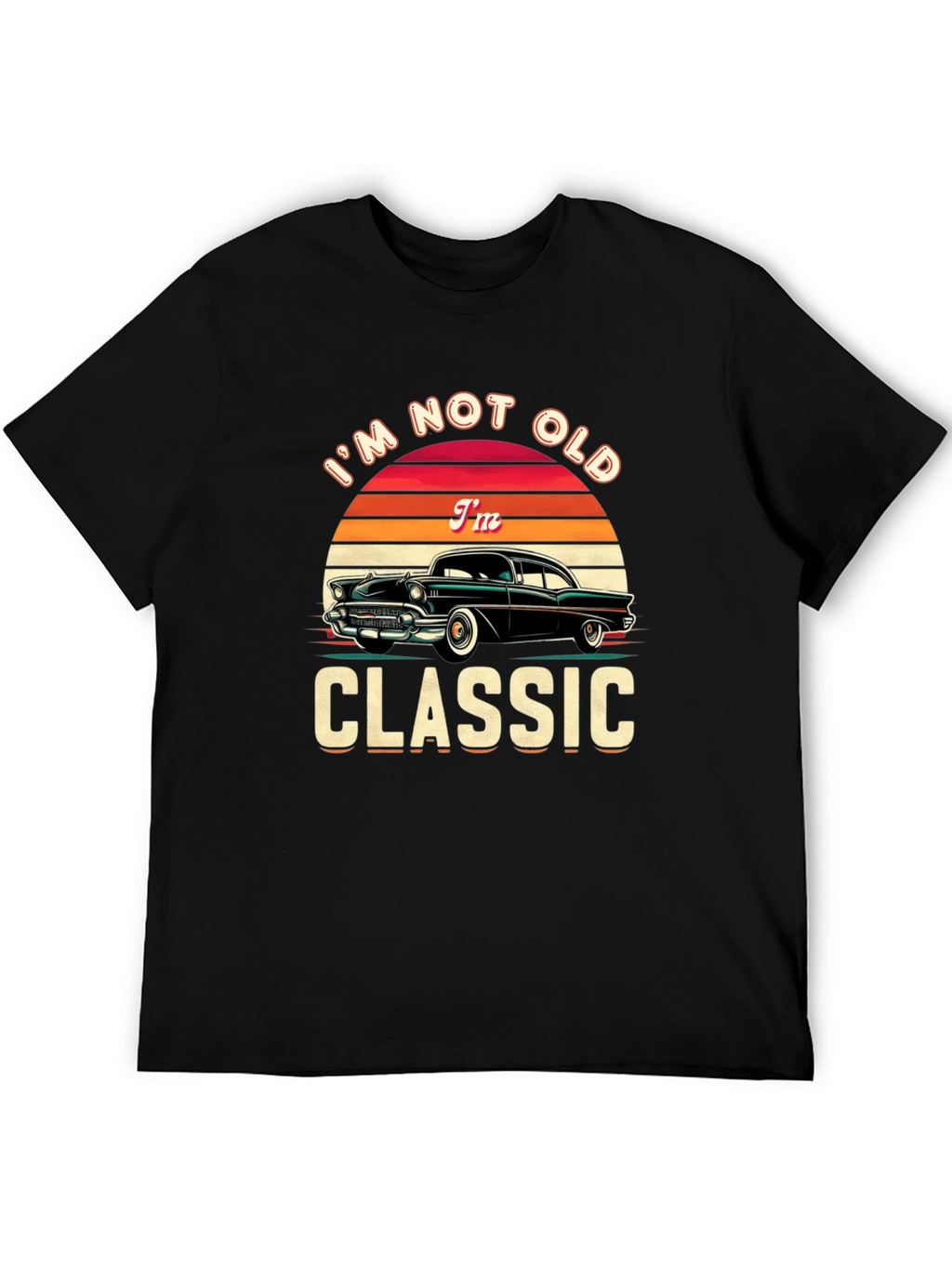 Im Not Old Im Classic Black T-Shirt