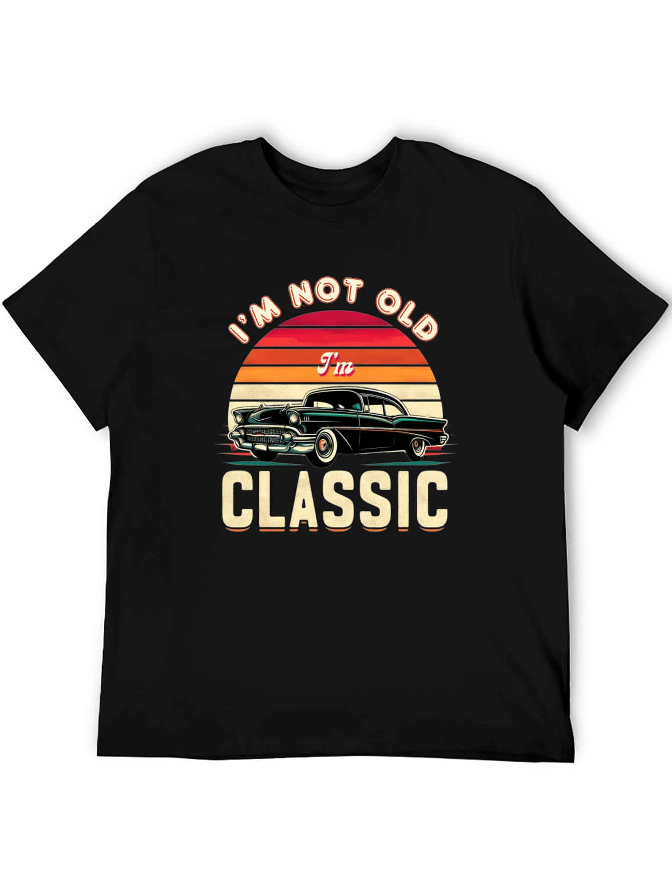 Im Not Old Im Classic Black T-Shirt