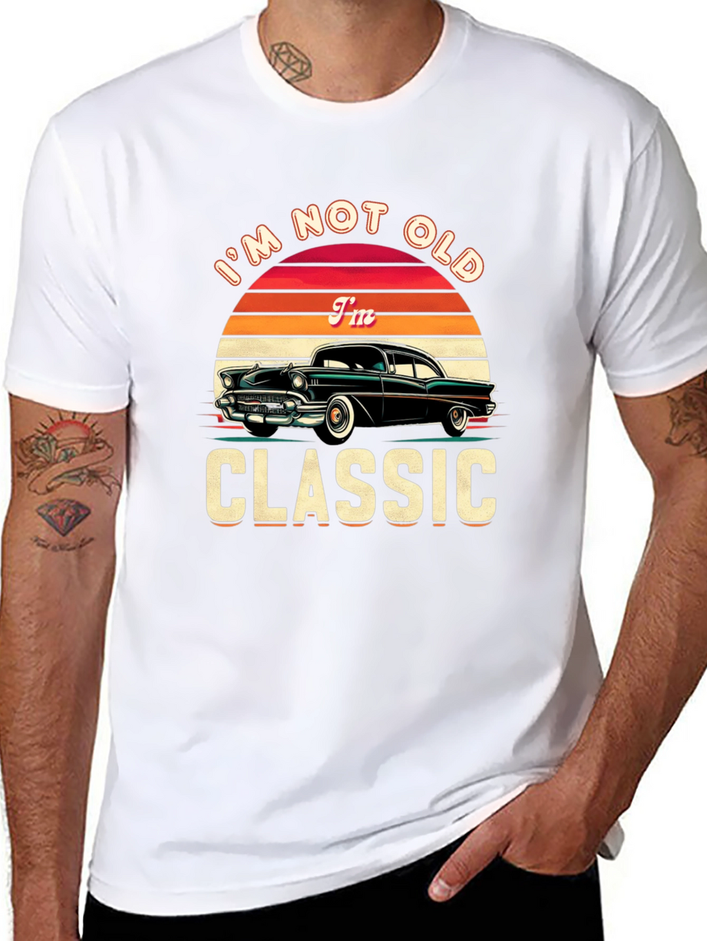 Im Not Old Im Classic Black T-Shirt