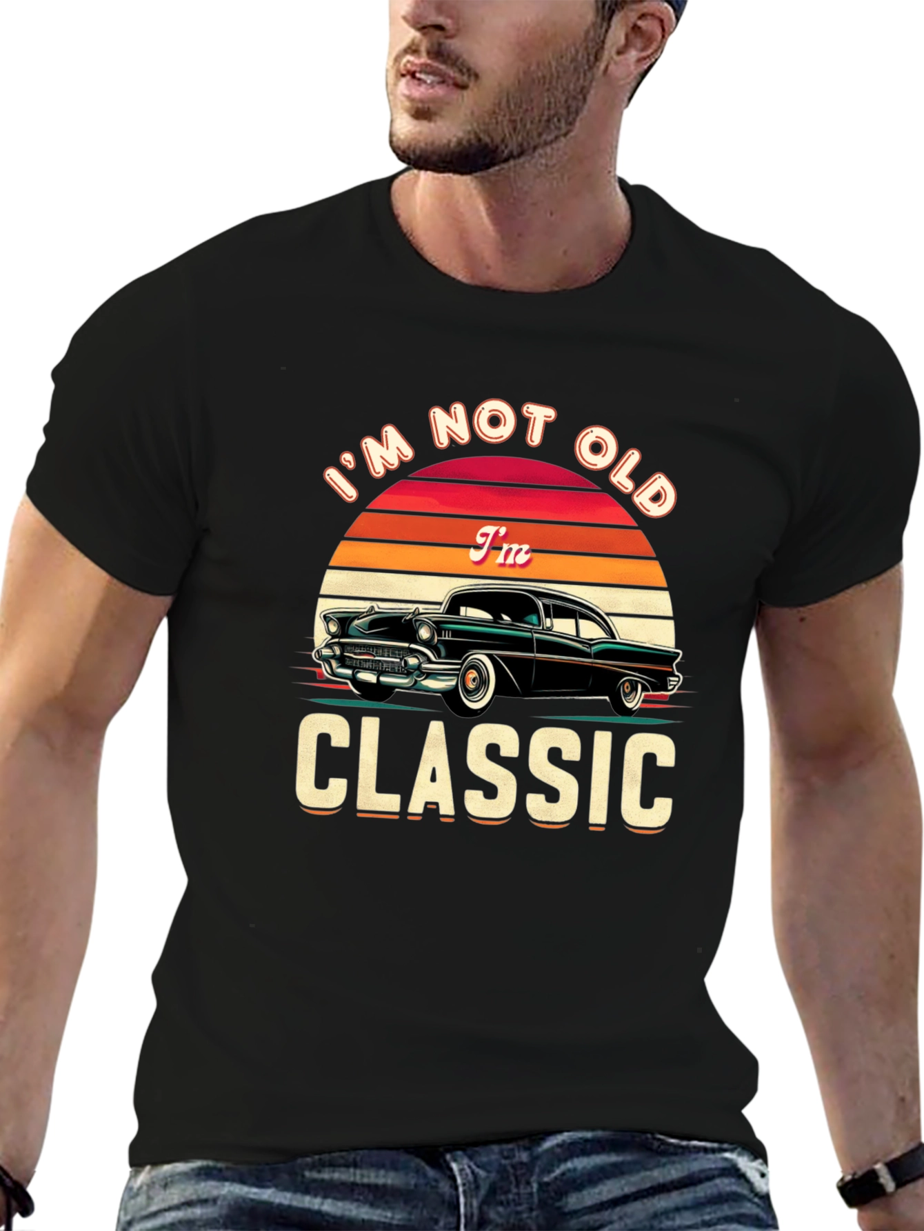Im Not Old Im Classic Black T-Shirt