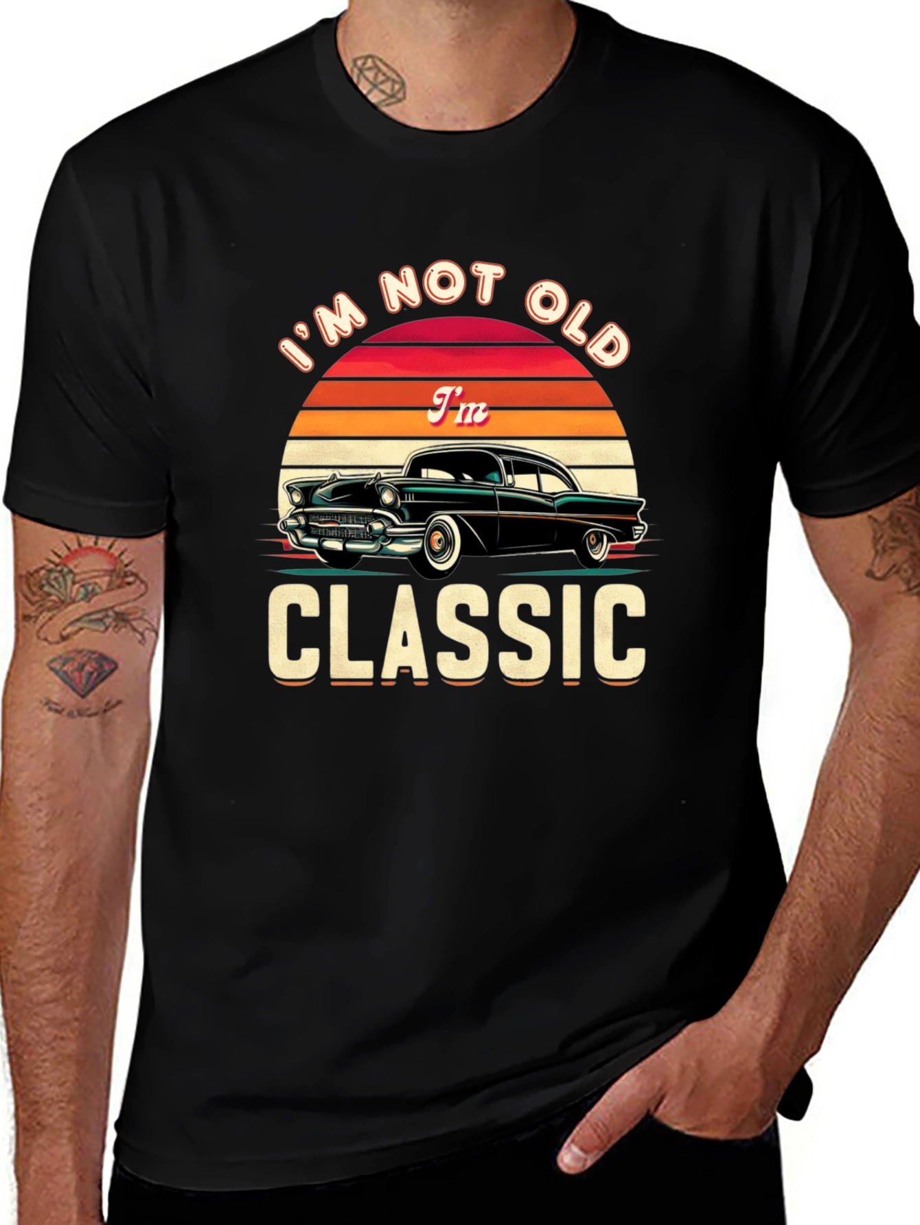 Im Not Old Im Classic Black T-Shirt