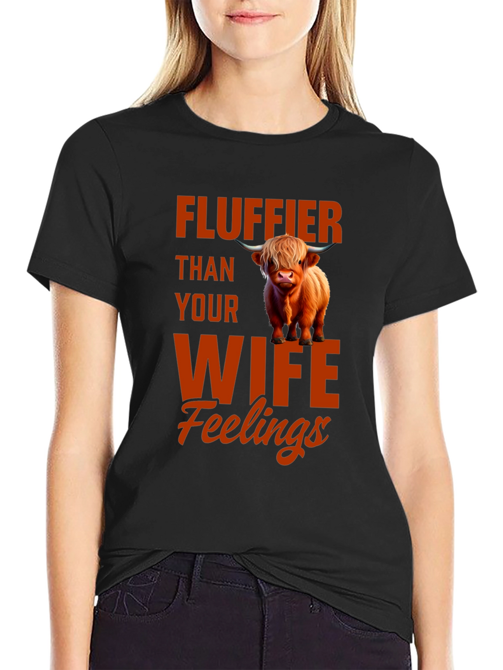 Fluffier Than Your Wife T-Shirt
