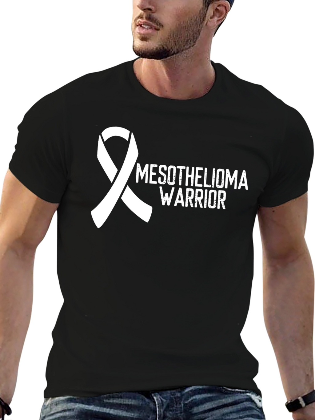 Mesothelioma Warrior T-Shirt - Awareness & Support